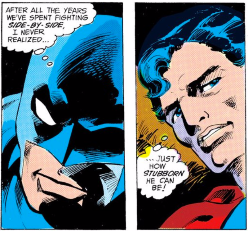 Illustration for article titled 11 Stories That Have Better Batman-Superman Moments